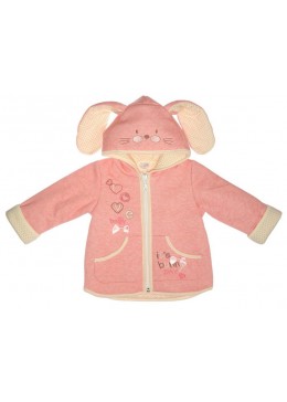 Garden baby розовая куртка для девочки 105534-02/26